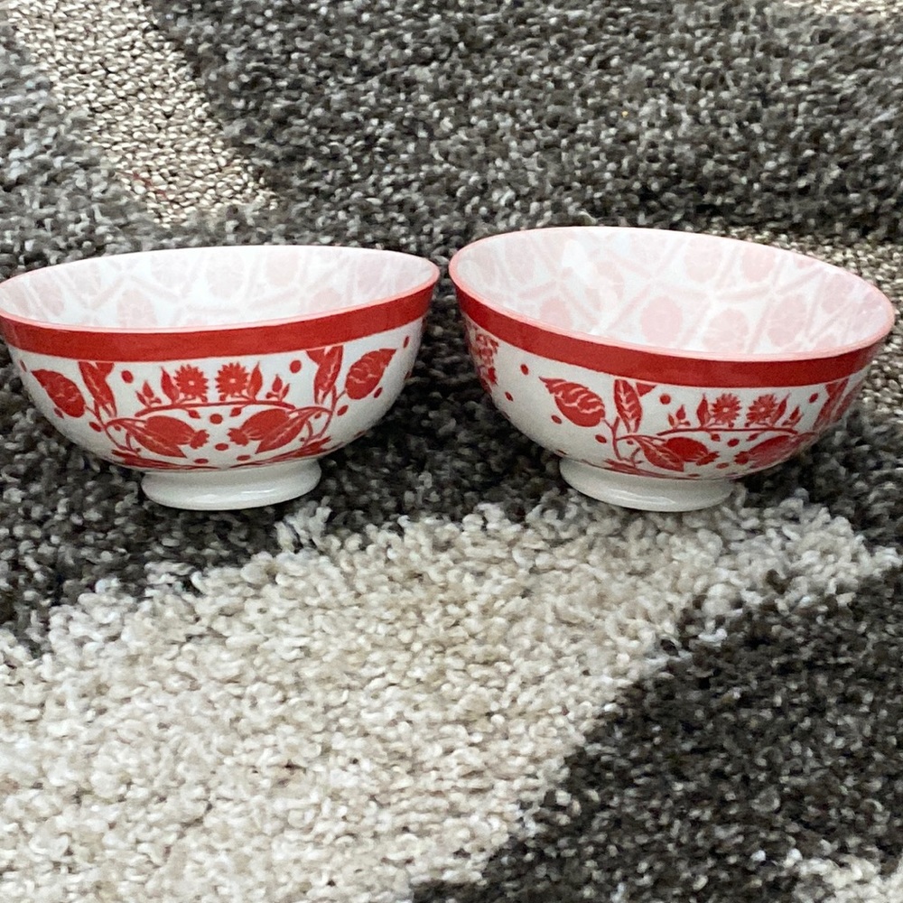 Patina Vie, Bundle of 2 decorative Dip/sauce, desert bowls,